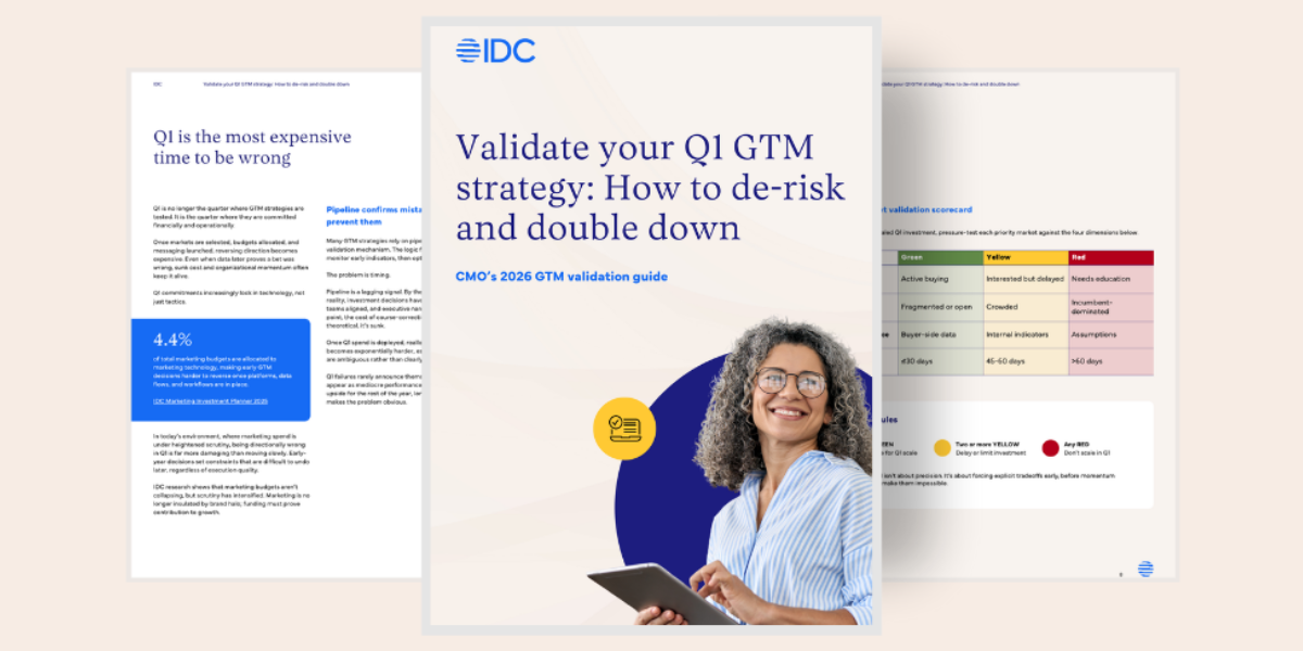 Q1 GTM validation brief